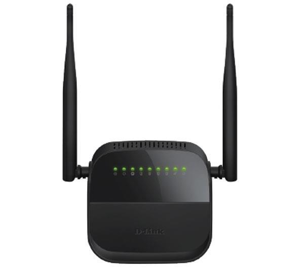 مودم روتر ADSL2 Plus بی سیم N300 دی لینک مدل DSL-124 New D-Link DSL-124 Wireless N300 ADSL2+ Modem Router